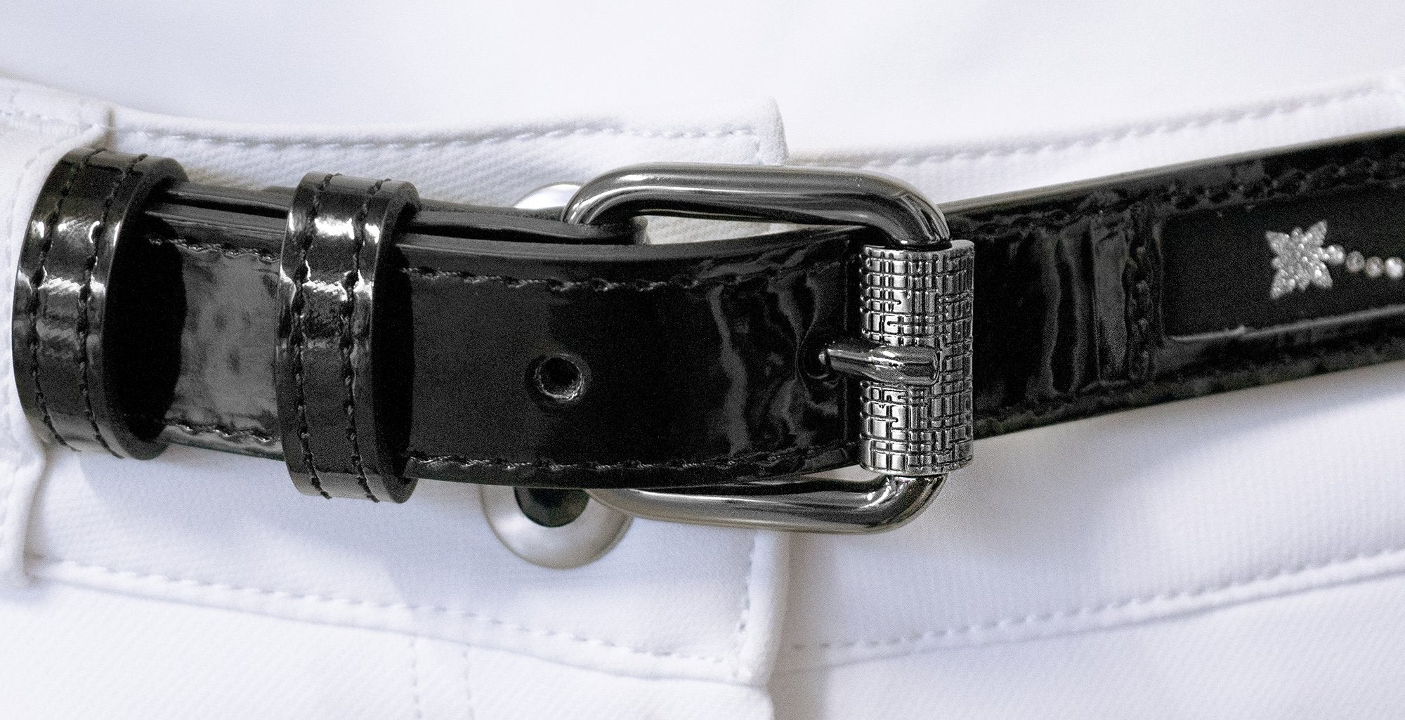 Elastic Belt Woman 110cm, Ladies Belt Silver Color