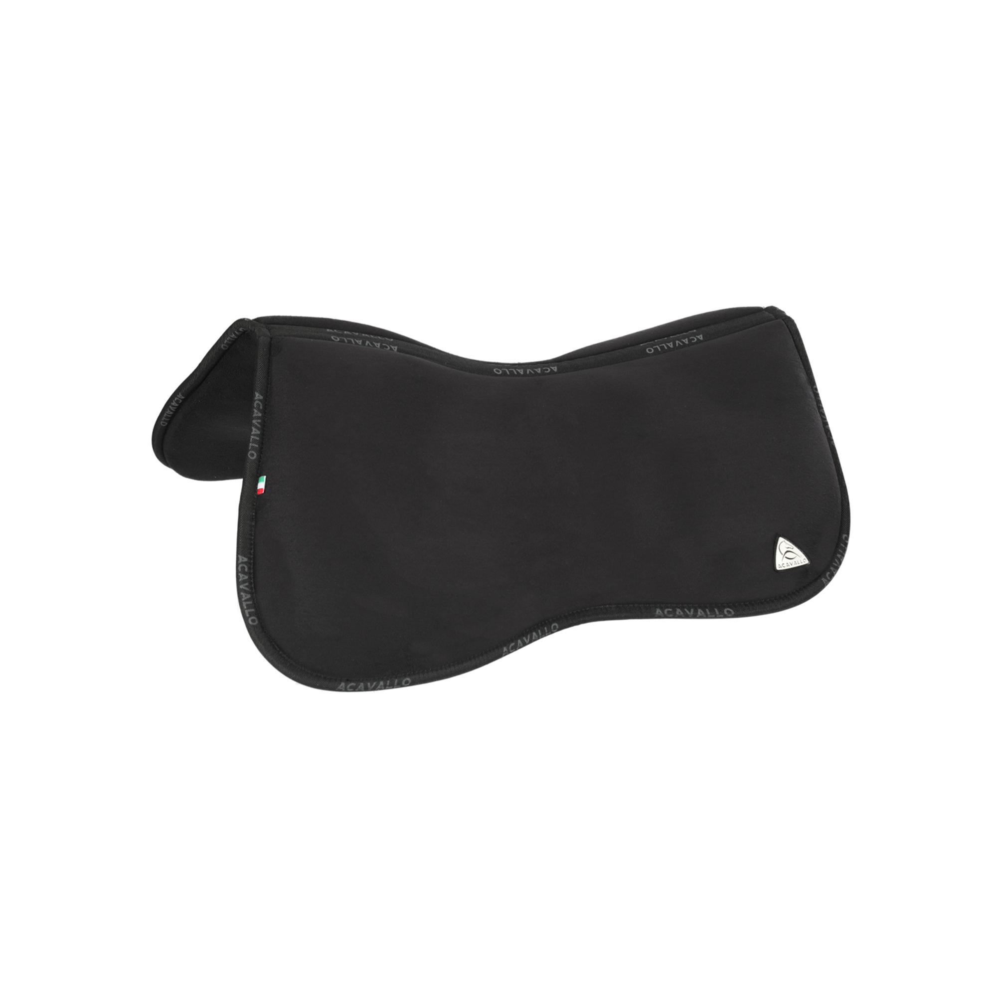 Acavallo Memory Foam Half Pad, Black