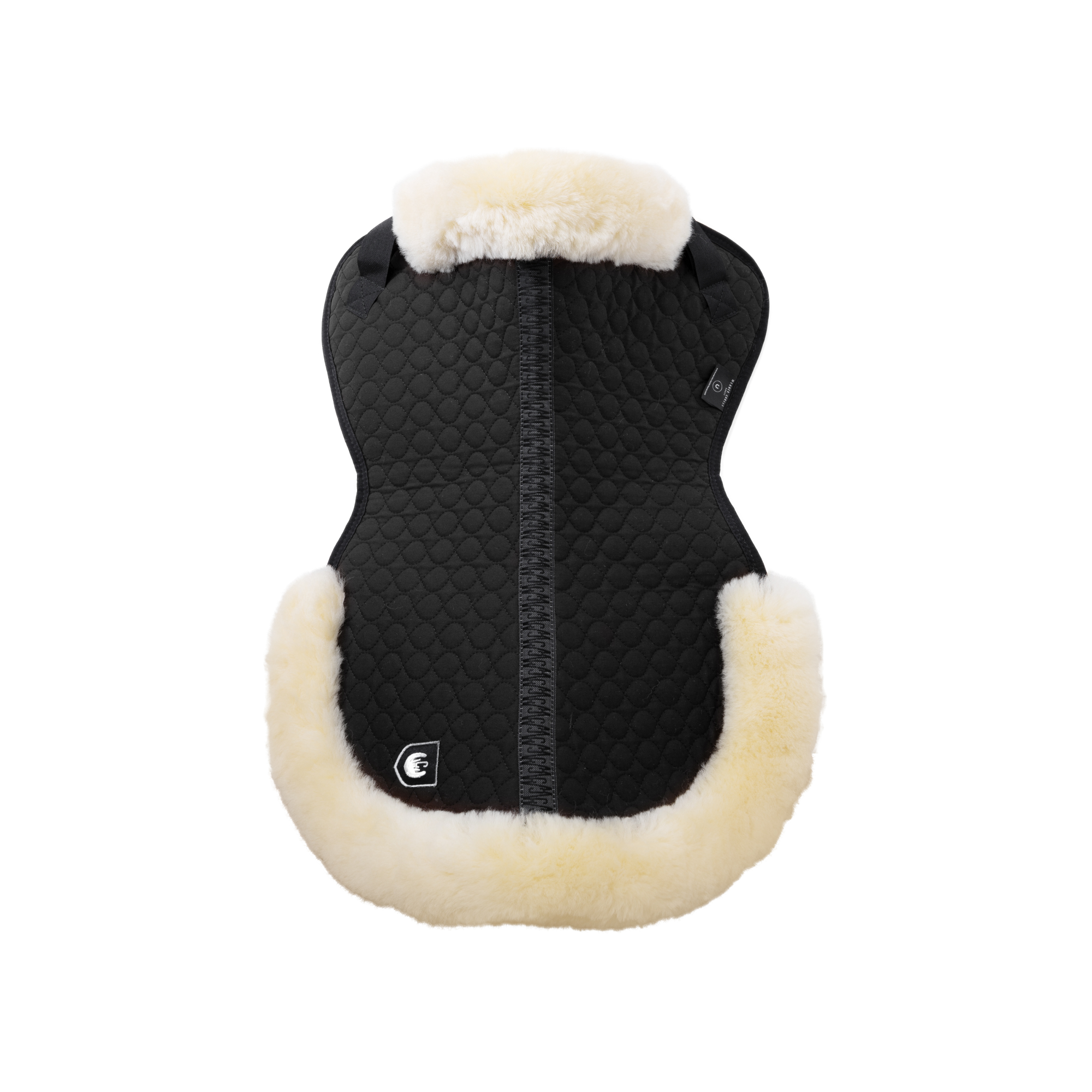 Werner Christ Saddle Pad Standard, Black / Natural