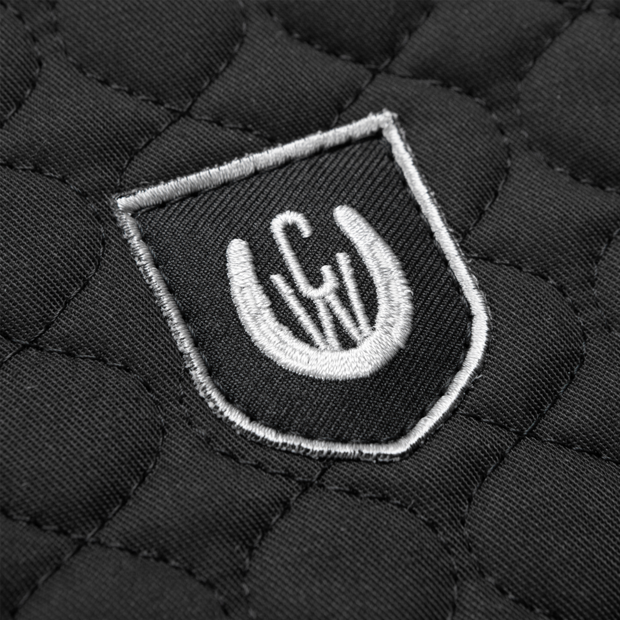 Werner Christ Saddle Pad Standard, Black / Natural