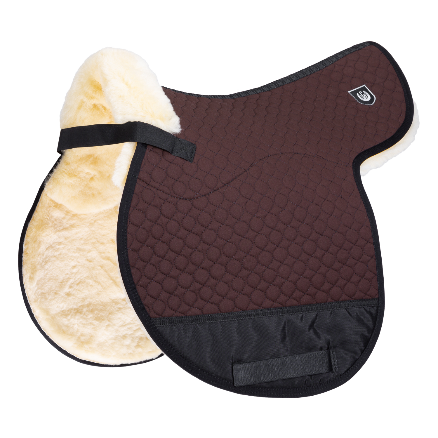 Werner Christ Special S Jump Saddle Pad, Brown/Natural