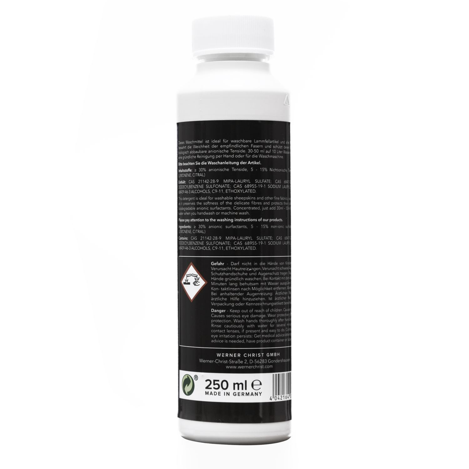 Werner Christ C7 Lambskin Detergent*, 250ml