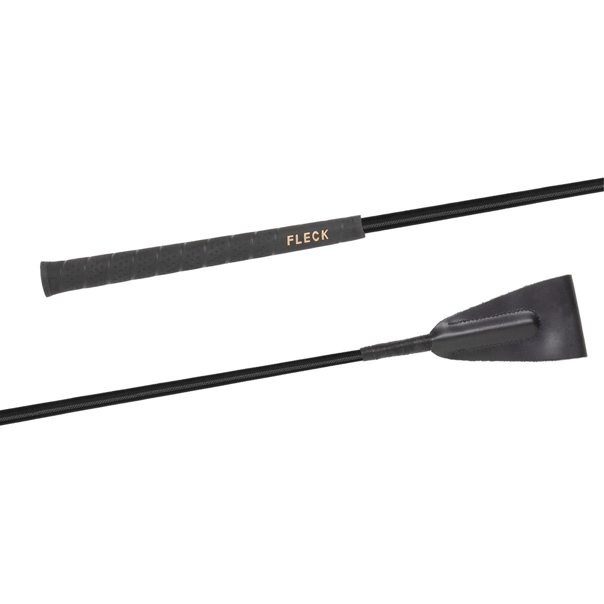 Fleck Jumping Bat, Woven nylon covered shaft, FLECK-grip, Black