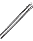 Kavalkade Spur Straps, Black Patent/Clear