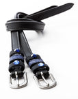 Kavalkade Spur Straps, Black/Navy