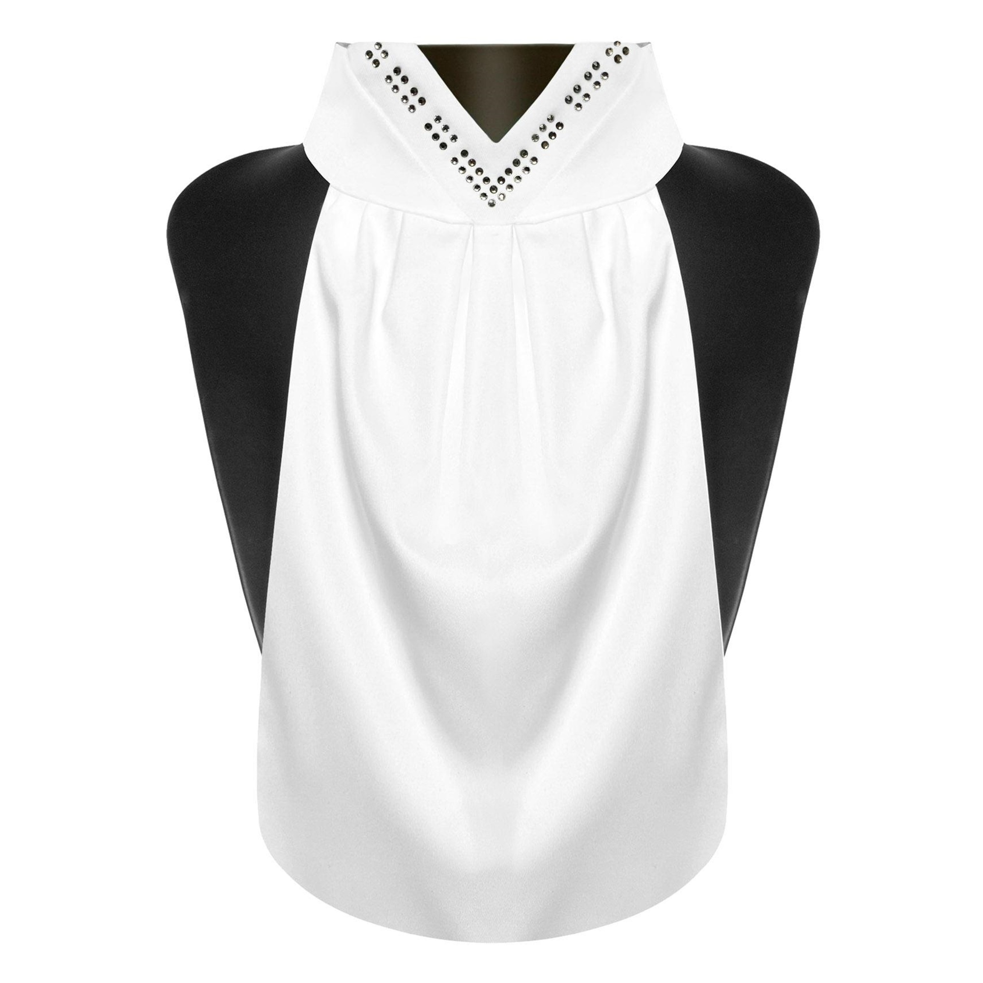 Fair Play Ready tied stock FAVEN, White-Black