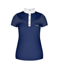 Fair Play Ladies Short Sleeve Competition Shirt ROZZIE, Navy