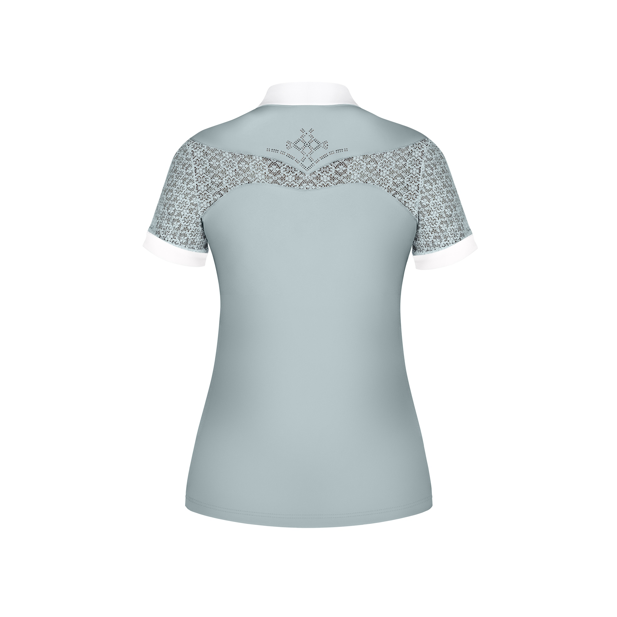 Fair Play Ladies Short Sleeve Competition Shirt ROZZIE, Ash Blue