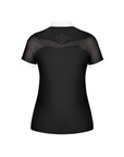 Fair Play Ladies Short Sleeve Competition Shirt ROZZIE Vintage Gold, Black