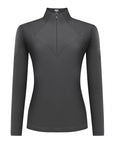 Fair Play Ladies Half Turtleneck HANNAH, Gray