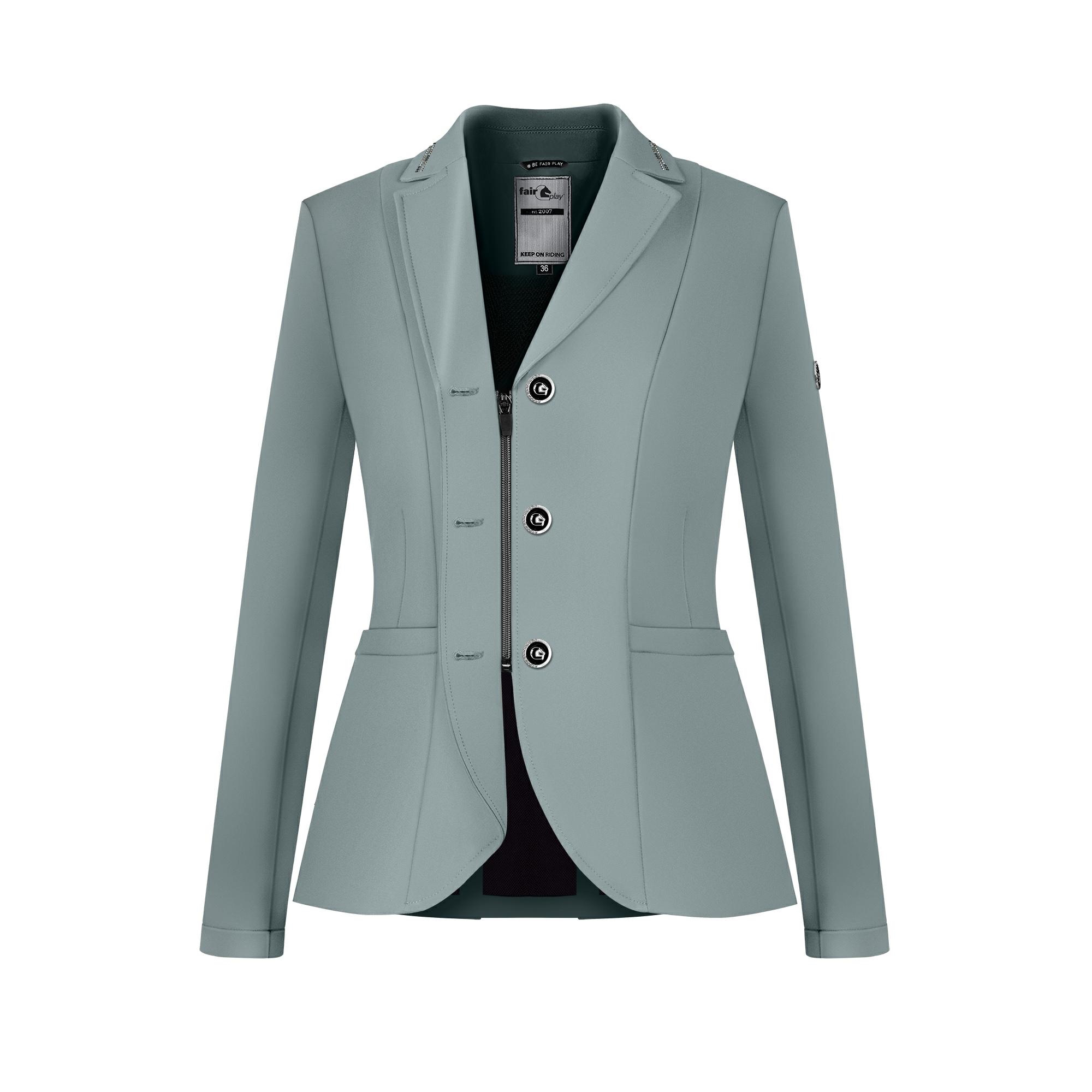 Fair Play Ladies Show Jacket NATALIE, Ash Blue
