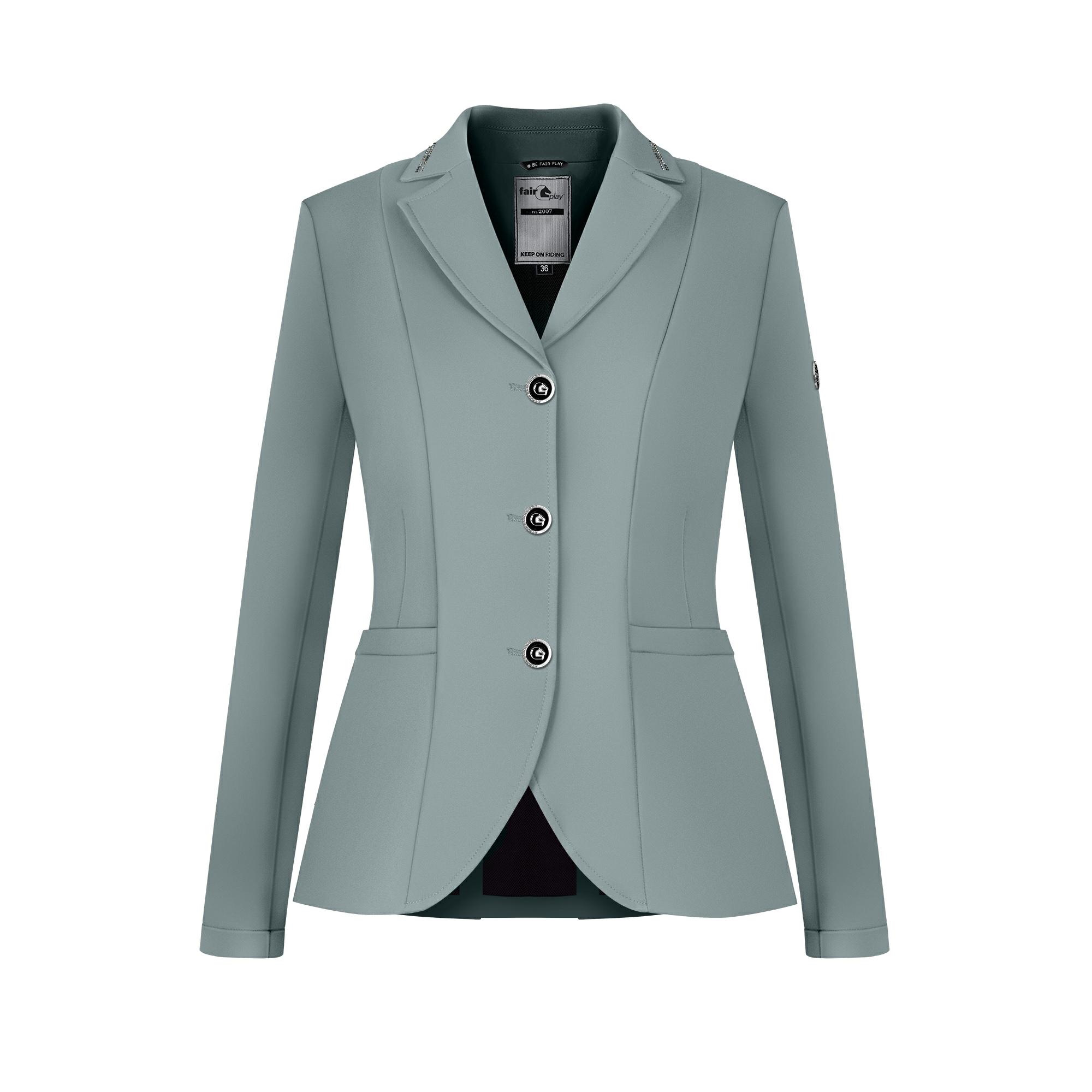 Fair Play Ladies Show Jacket NATALIE, Ash Blue