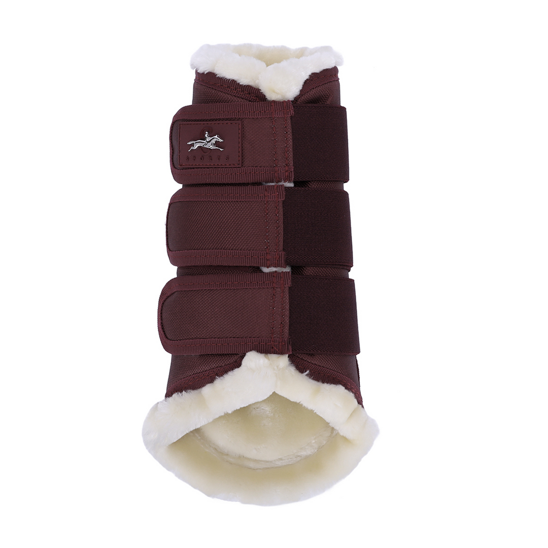 Schockemohle Soft Cosy Guards, Dark Cherry