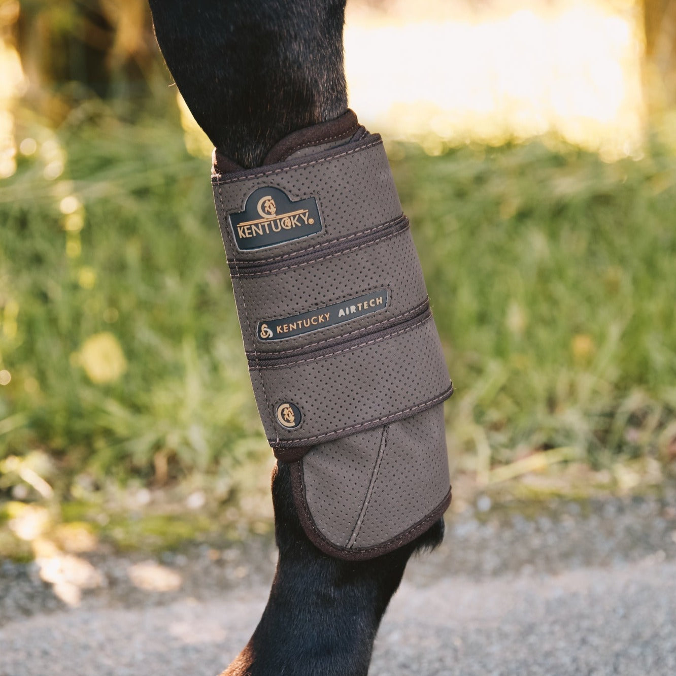 Kentucky Horsewear Eventing Boot Air Tech Front, Brown