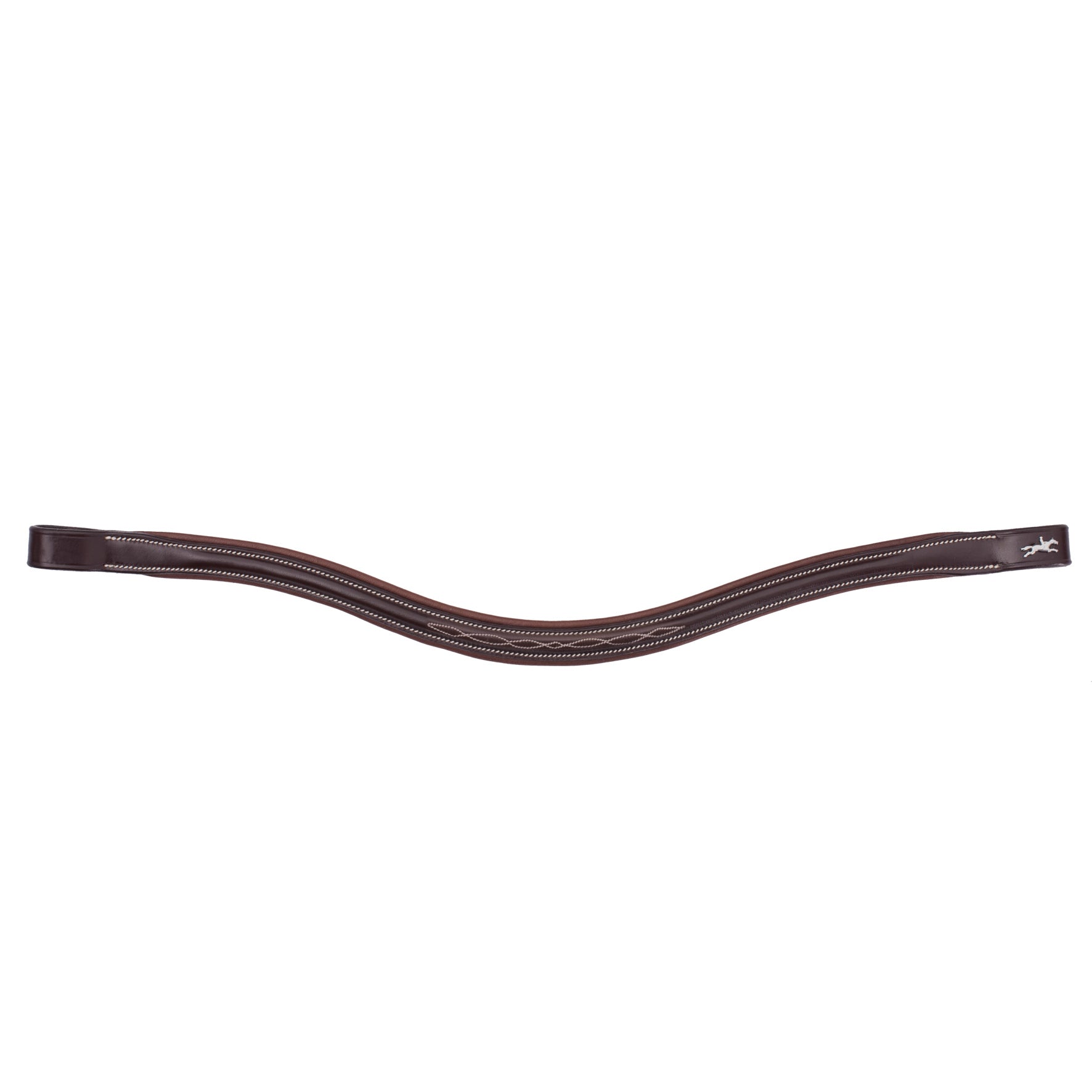 Schockemohle Browband Fancy Select, Espresso/Cream/Silver