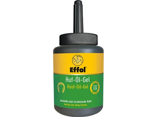 Effol Hoof-Oil-Gel with brush, Black, 475 ml, 16.06 fl oz