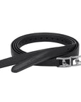 Schockemohle Colorado Soft Stirrup Leathers, Black/Silver