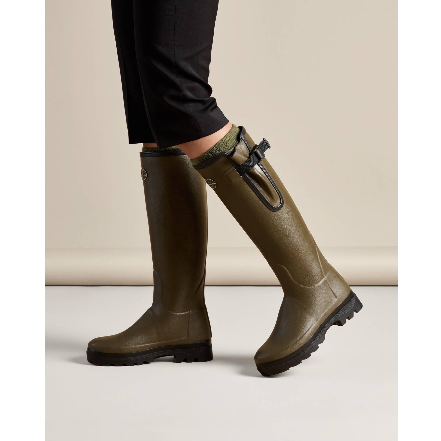 Le Chameau Women s Vierzonord Neoprene Lined Waterproof Boots Chameau Dapper Horse