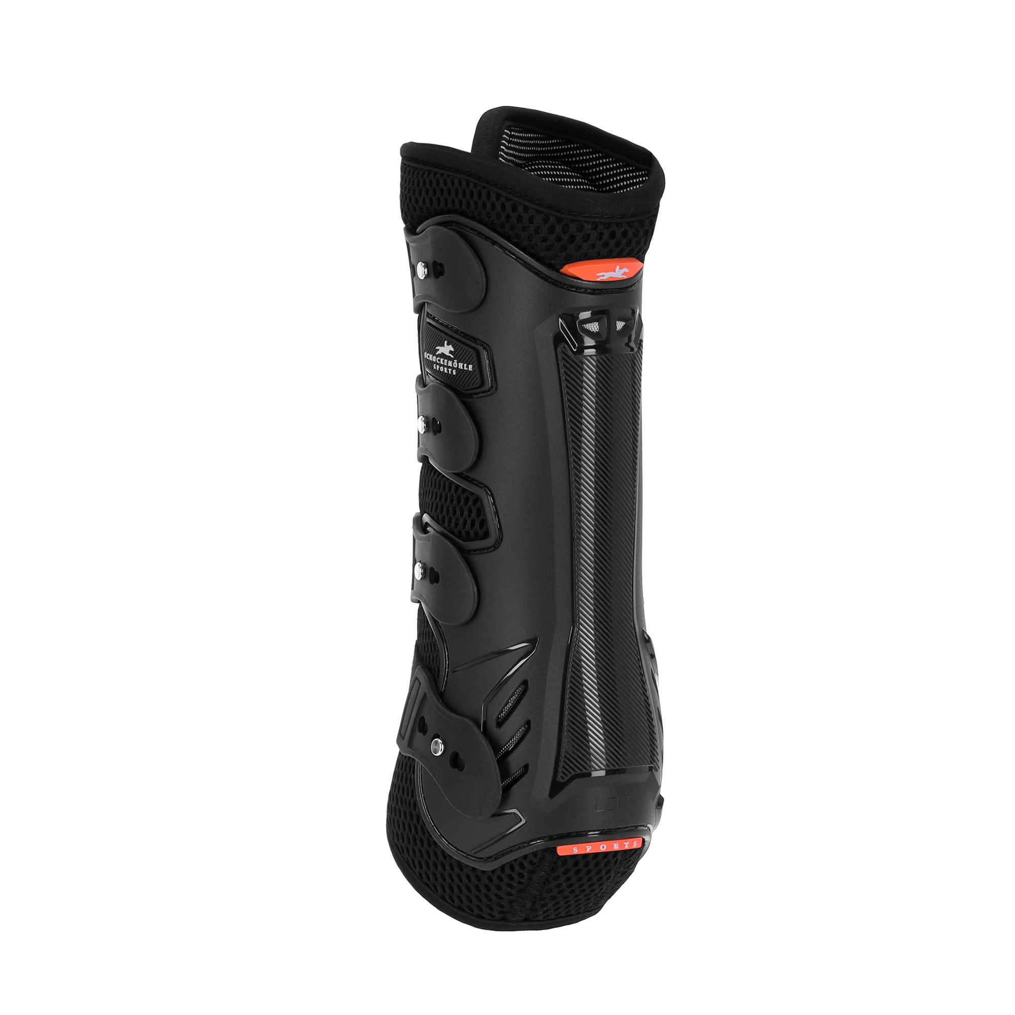 Schockemohle Air Flow Dressage Hind Boots, Black
