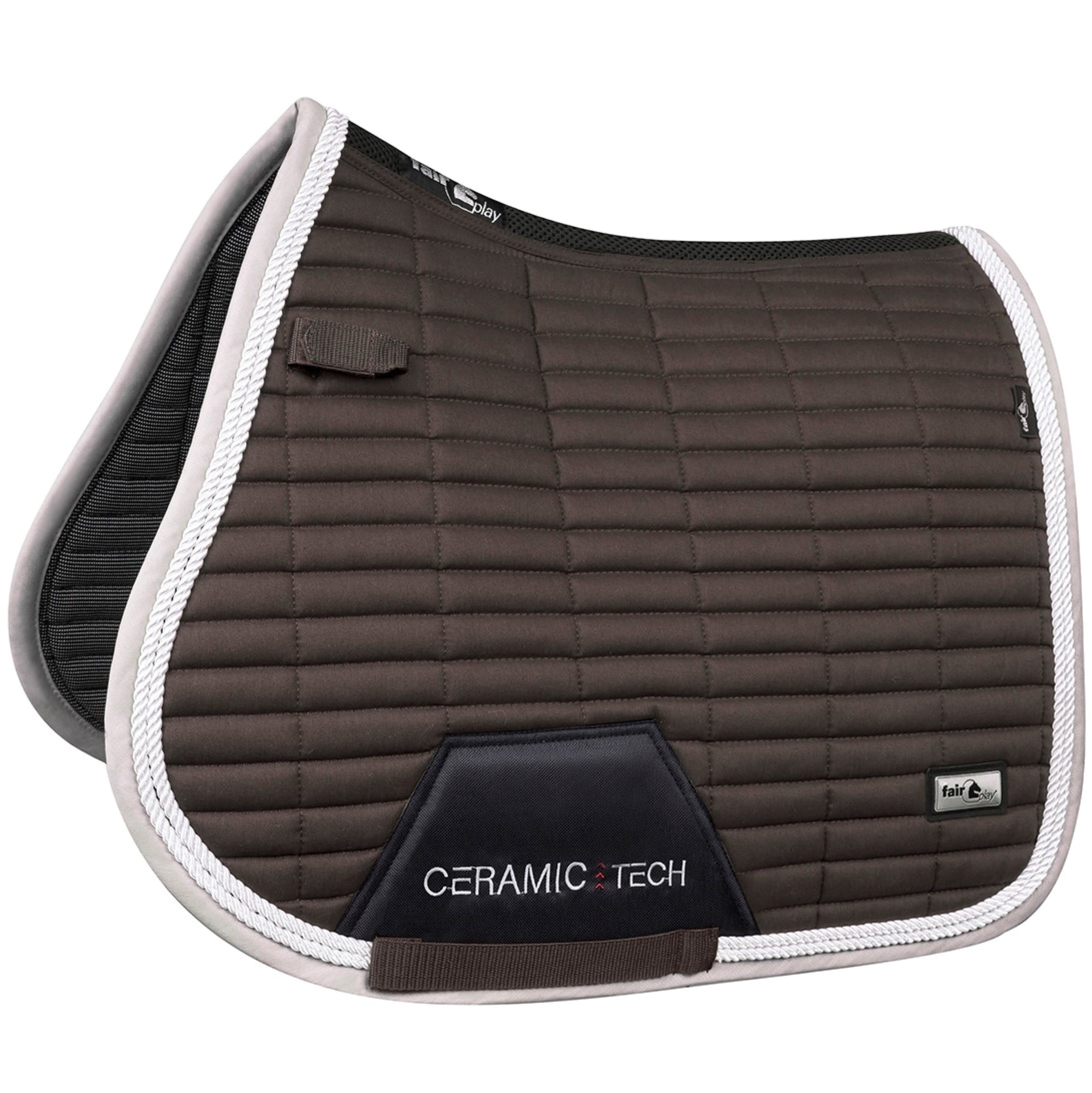 Fair Play Jump Saddle Pad QUARTZ CERAMIC, Taupe Grey