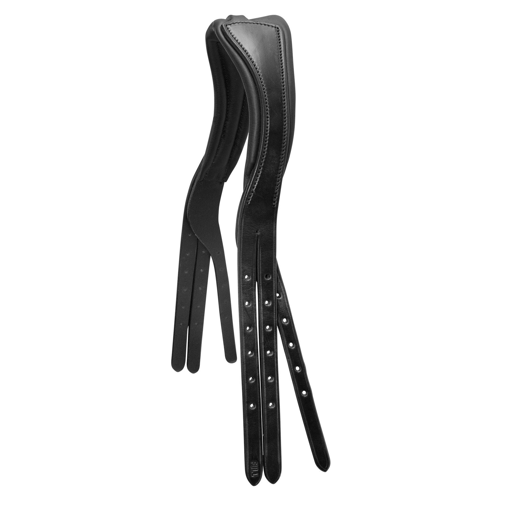 Schockemohle Anatomic Line Head Piece, Black/Silver