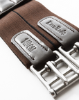 Kavalkade Leather Girth "Comfort" with Elastic, Brown