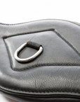 Kavalkade Soft Leather Short Girth "Comfort" with Elastic, Black