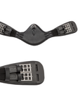 Kavalkade Soft Leather Short Girth "Casper" with Elastic, Black