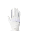 Roeckl MANECARESS Riding Gloves - Unisex, White
