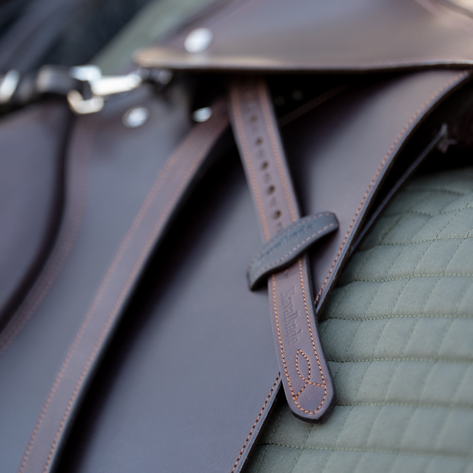 Kavalkade Soft 'N Oil" Stirrup Leathers, Brown