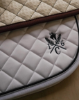 Sixteen Cypress Daily Sport Jump Saddle Pad, White