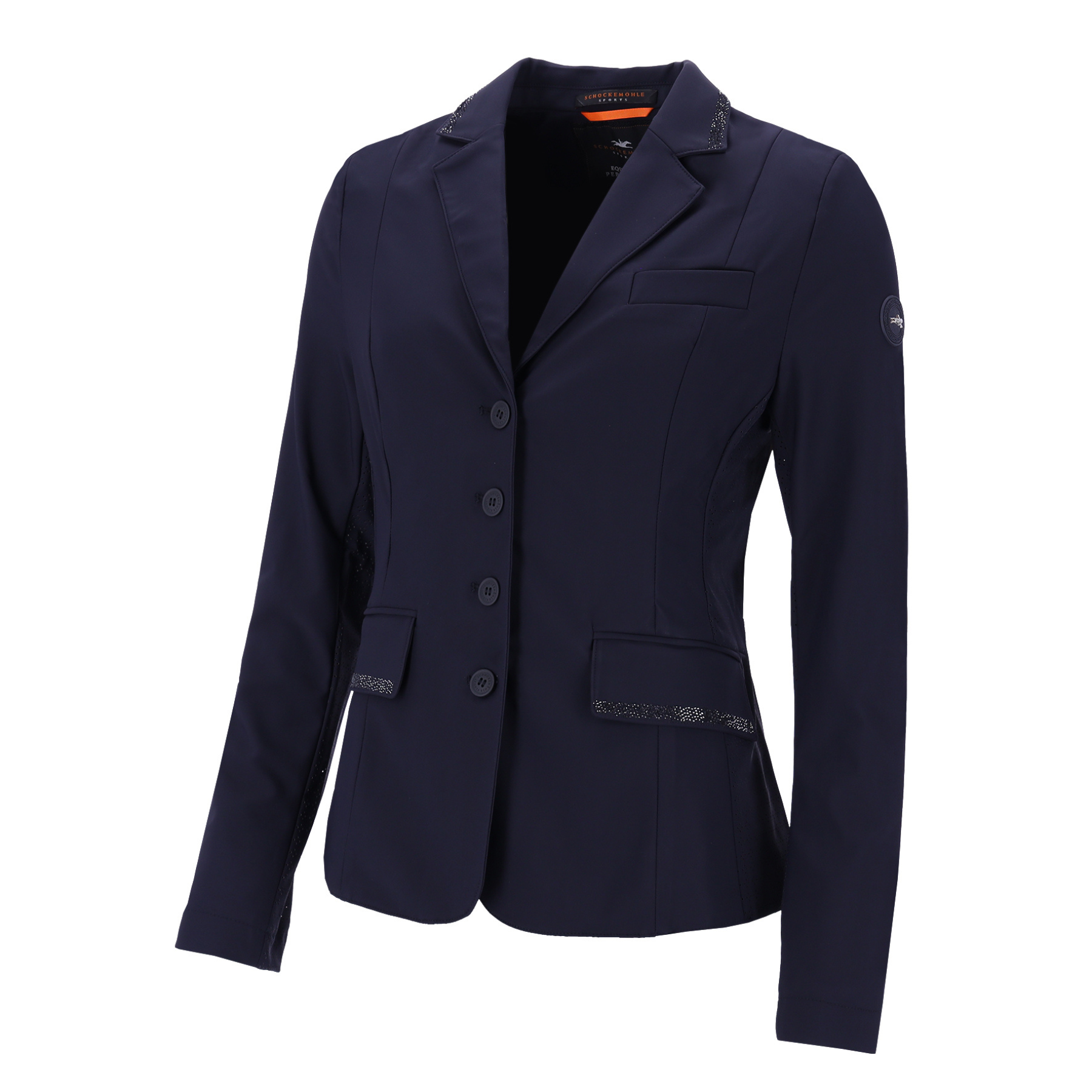 Schockemohle SPAlaine Ladies Show Jacket, Dark Navy