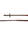 ADT Tack Imperial Rubber Reins, Brown