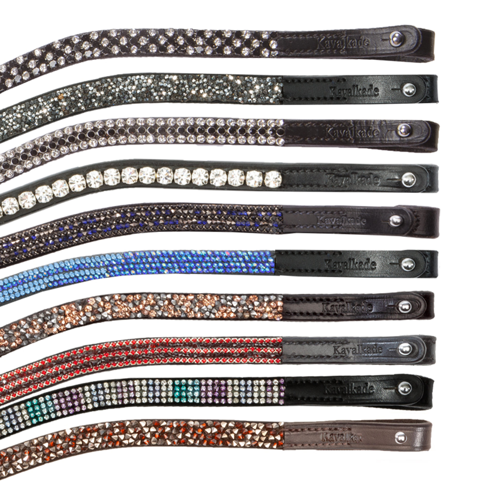 Kavalkade Crystal Browband, White