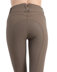 Montar Megan Yati Ladies High Rise Full Grip Breeches, Mud