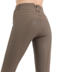 Montar Megan Yati Ladies High Rise Full Grip Breeches, Mud