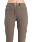 Montar Megan Yati Ladies High Rise Full Grip Breeches, Mud