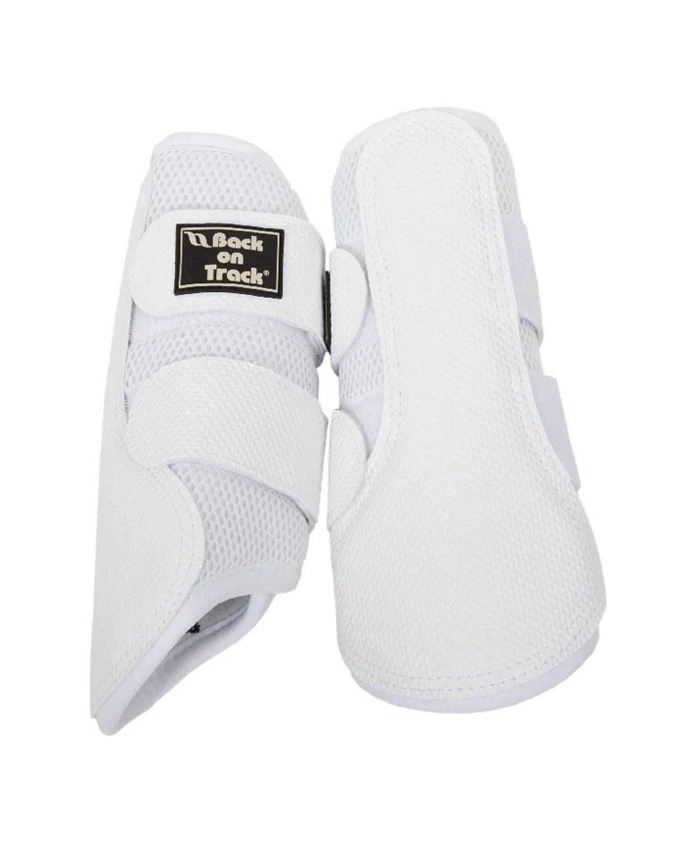 Back on Track 3D Mesh Therapeutic Splint Boots (Brush Boots), White