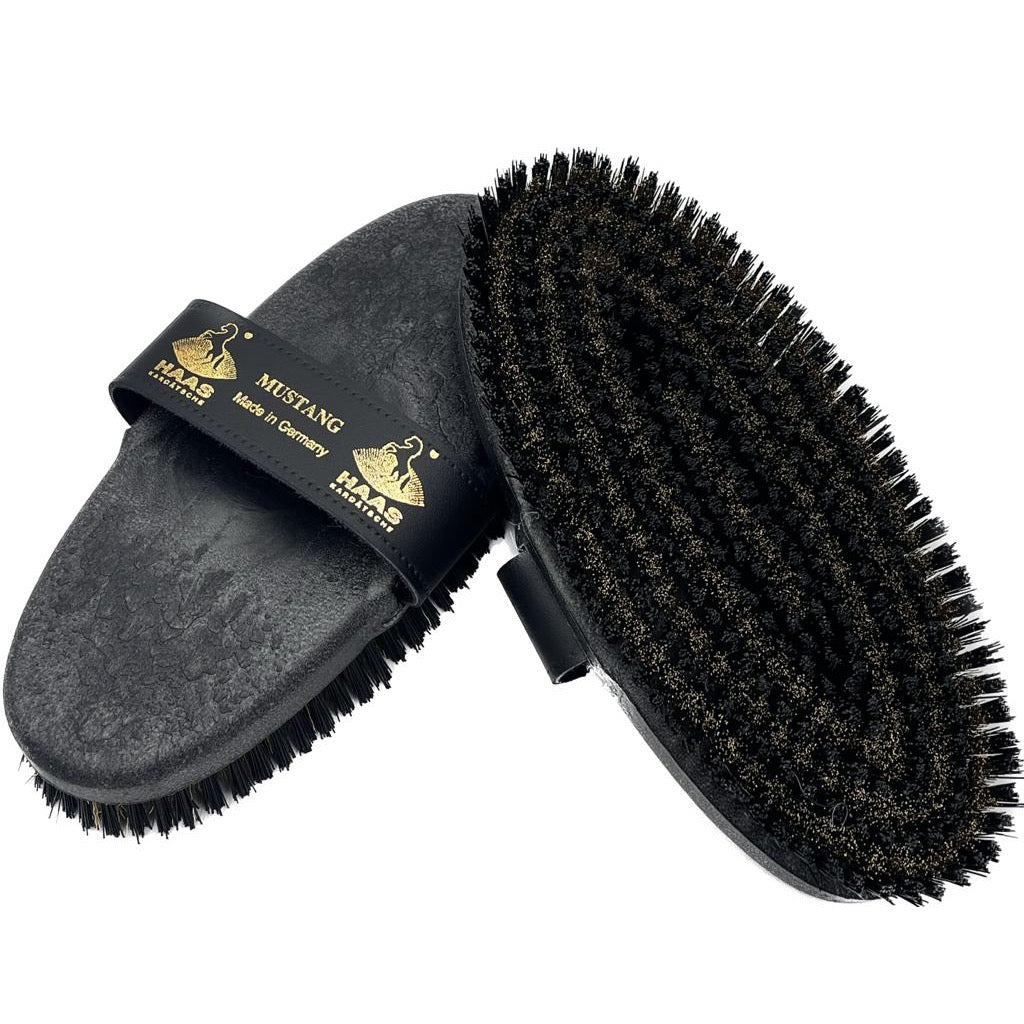 Haas Mustang horse Grooming Brush
