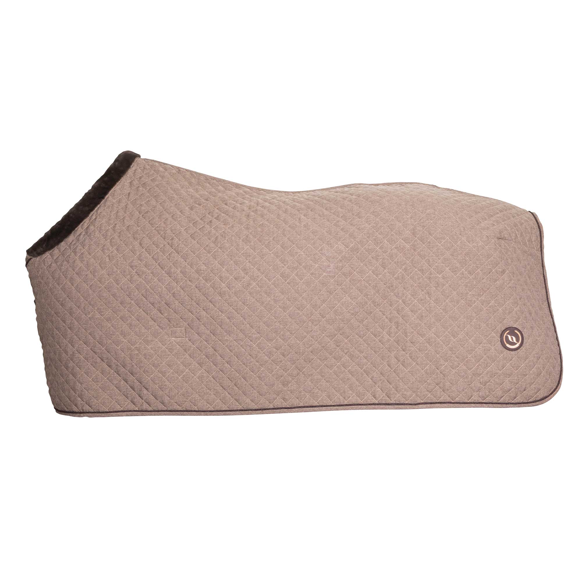Back on Track Haze Collection Show Quilt, Brown
