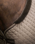 Back on Track Haze Collection Show Quilt, Brown