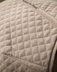 Back on Track Haze Collection Show Quilt, Brown