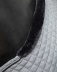 Back on Track Haze Collection Show Quilt, Grey