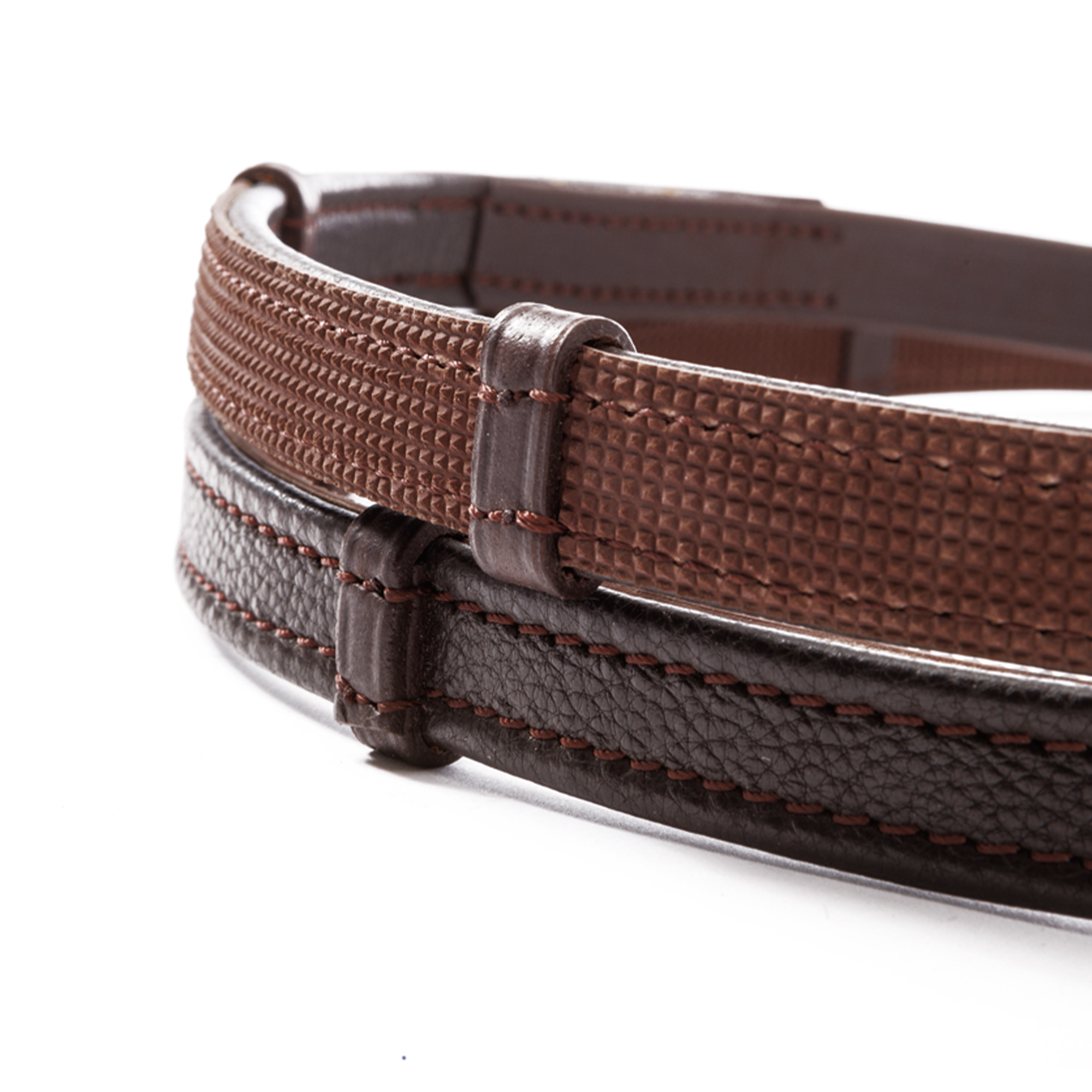 Kavalkade Soft Grip Reins, Brown