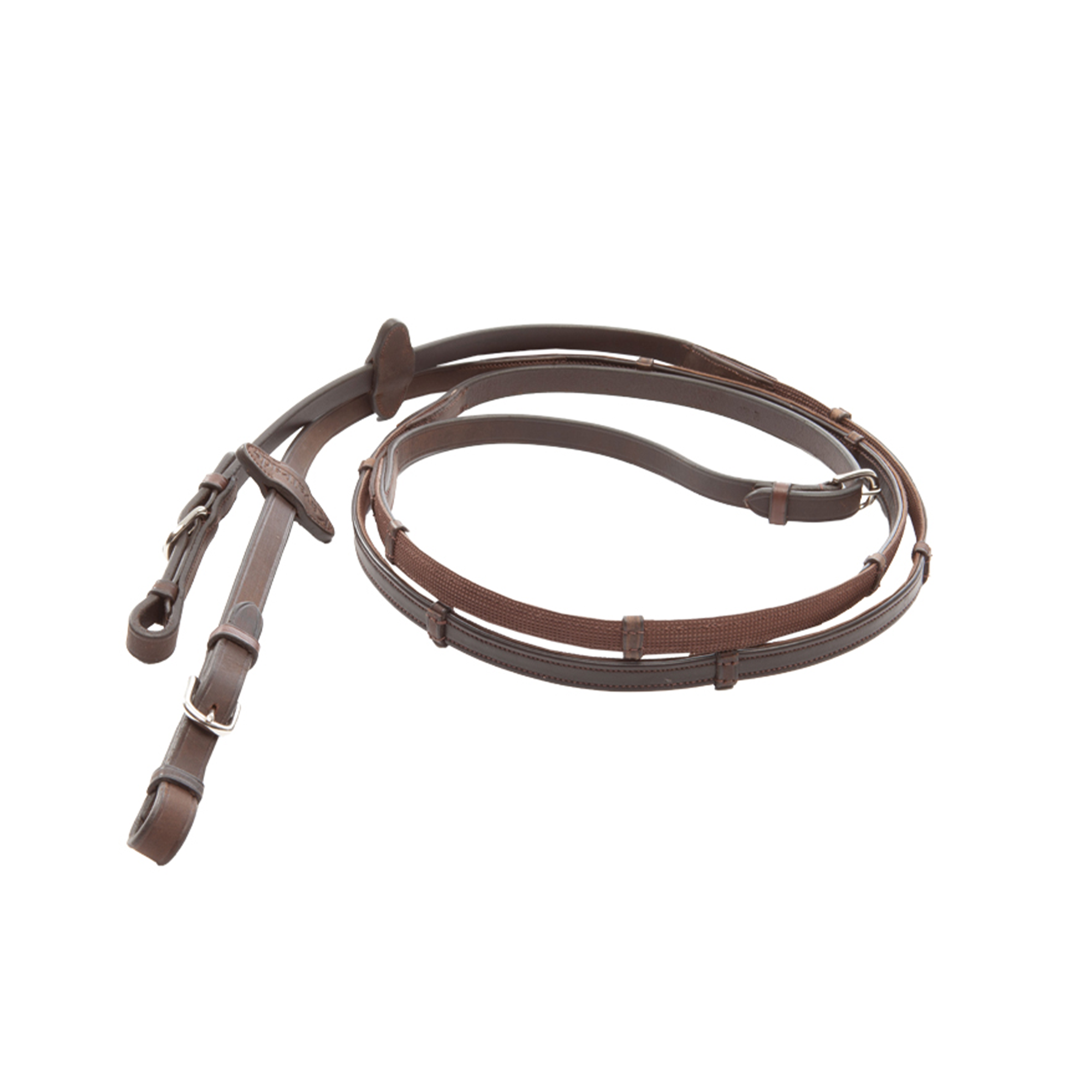 Kavalkade Soft Grip Reins, Brown