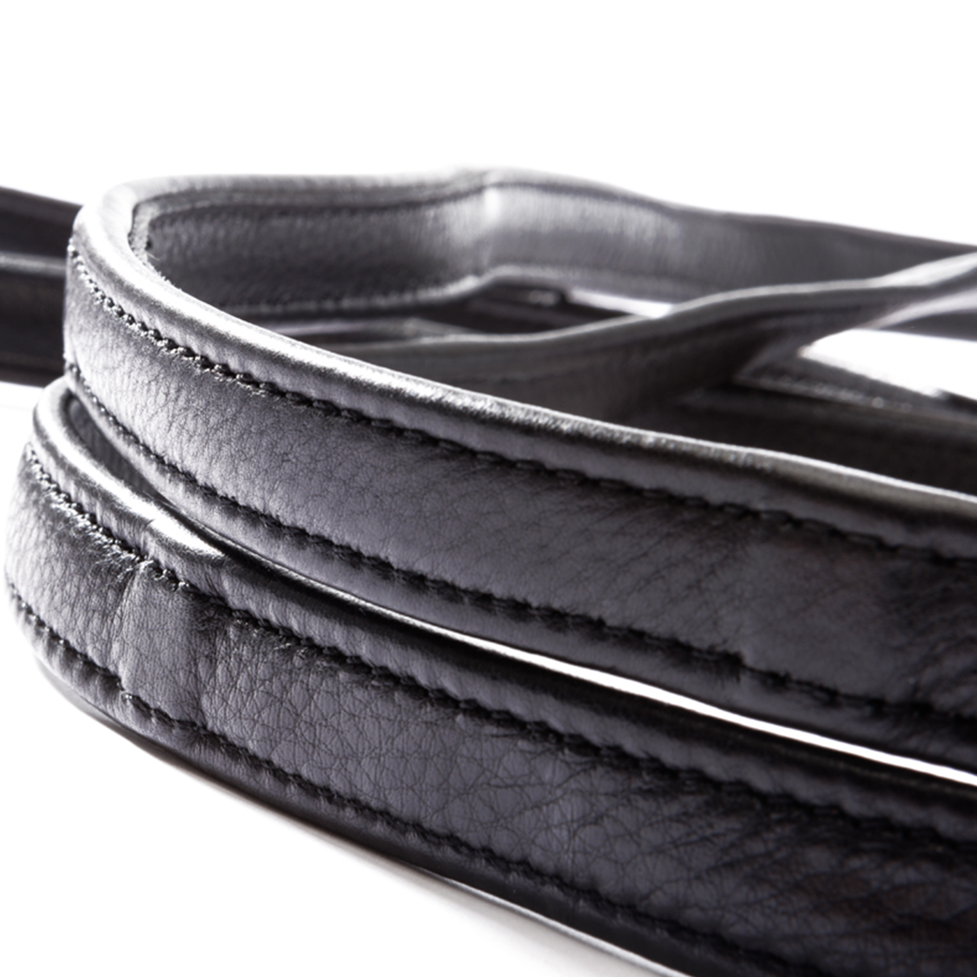 Kavalkade Soft Leather Reins, Black