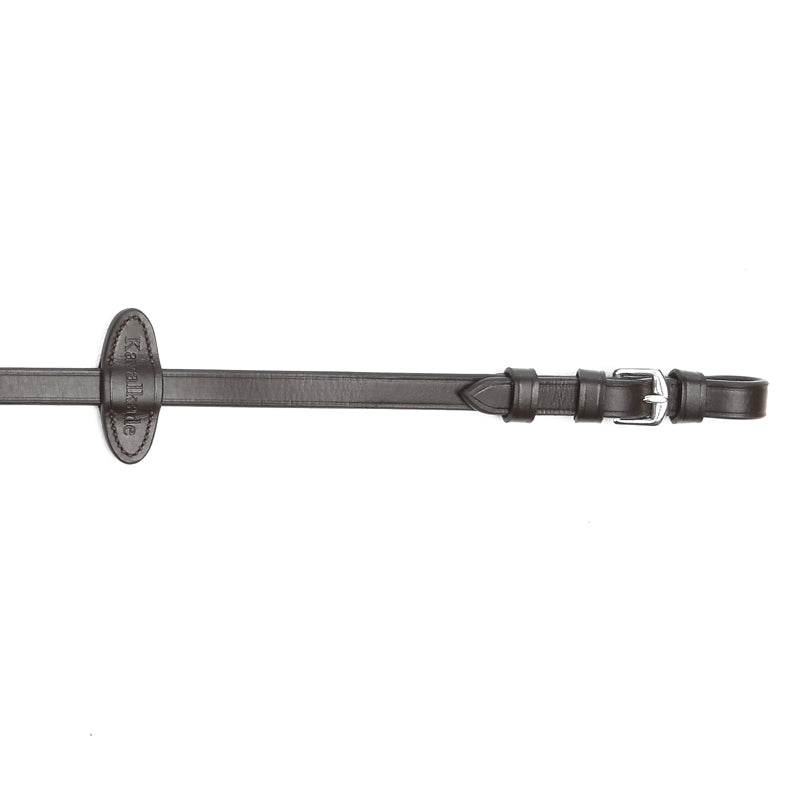 Kavalkade Rubber Grip Reins 16mm, Brown