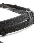 Kavalkade Rubber Grip Reins 16mm, Black