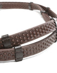 Kavalkade Rubber Grip Reins 16mm, Brown