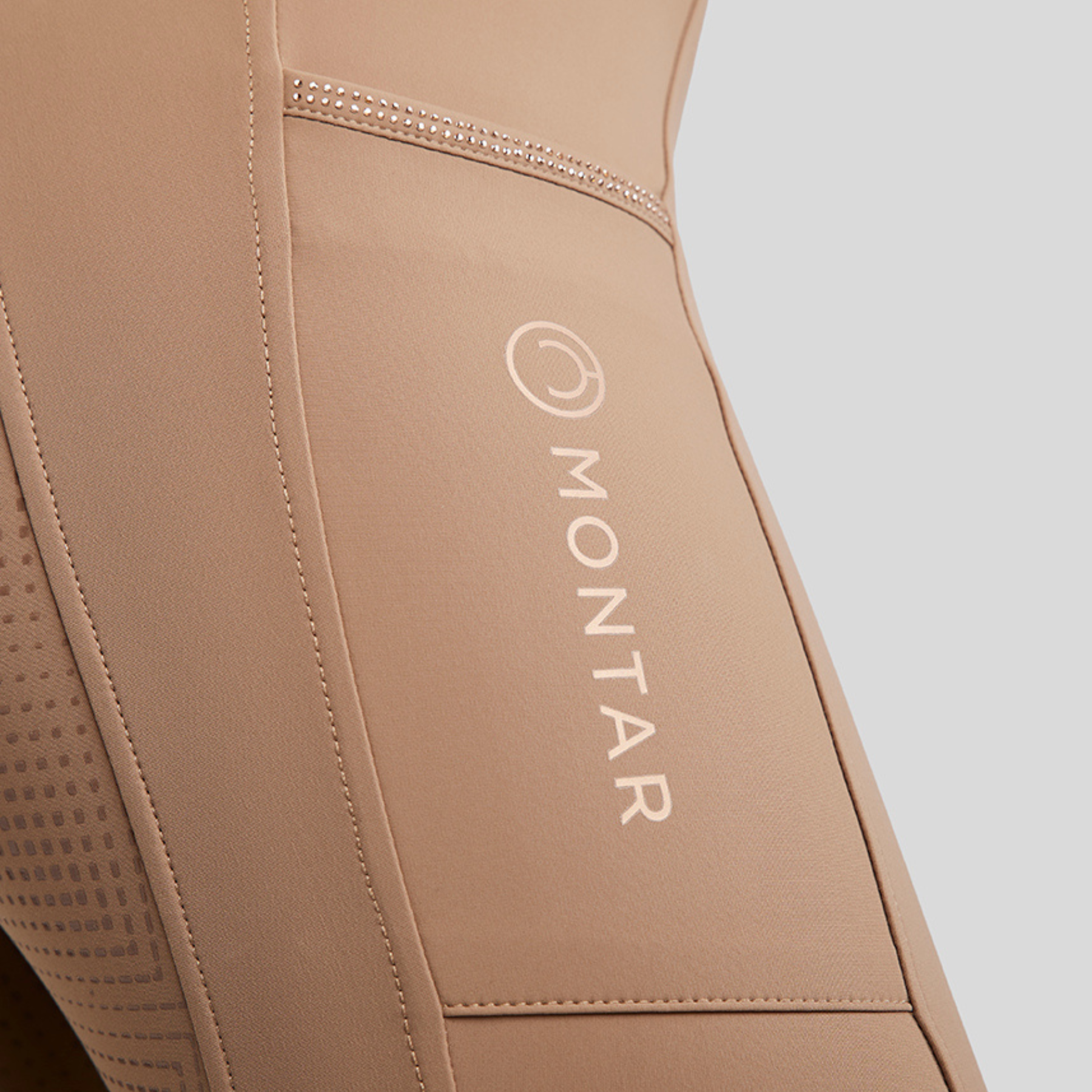 Montar MoMirella Ladies Full Grip Breeches, Latte